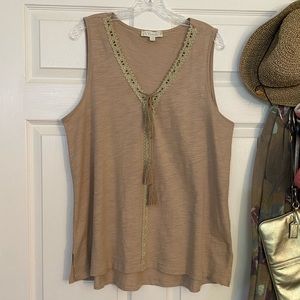 Lace Trim Tank